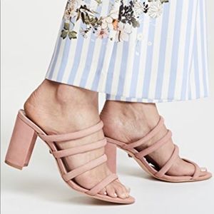 NIB: Schutz Felisa Blush Heels Sz 8.5